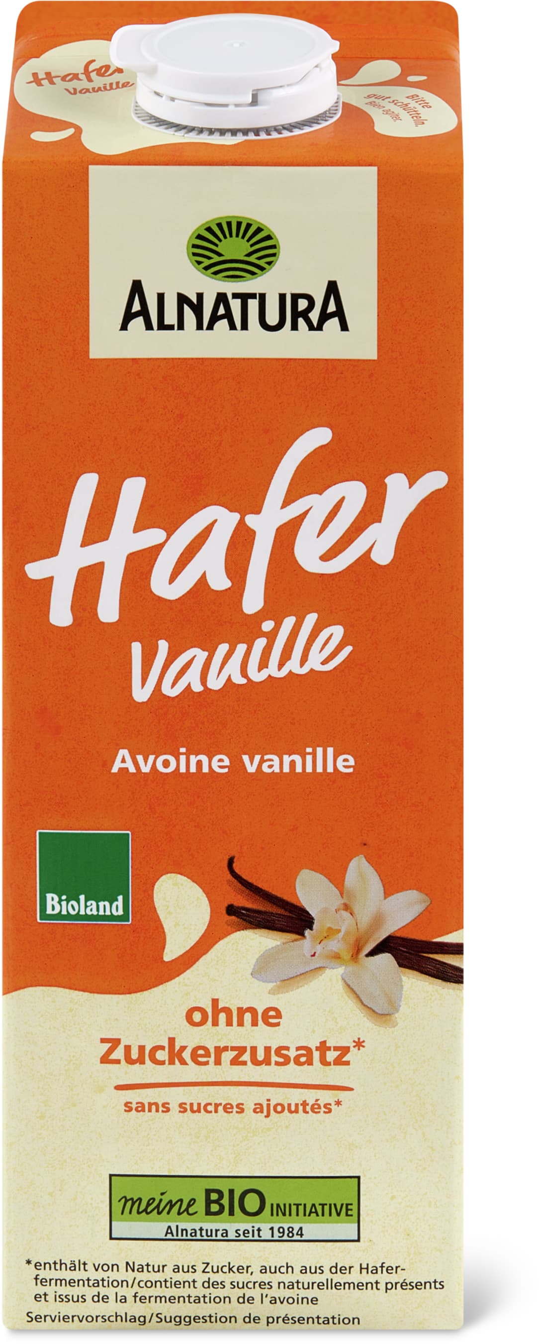 Oat drink Organic, Vanilla, no added sugar, vegan